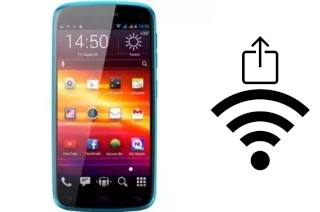 Como gerar um código QR com a senha Wifi em um GTel A717 Mini