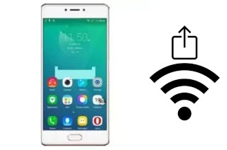 Como gerar um código QR com a senha Wifi em um GTel A770 SL8 Pro