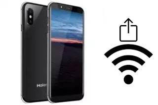 Como gerar um código QR com a senha Wifi em um Haier Elegance E9