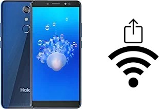 Como gerar um código QR com a senha Wifi em um Haier L6