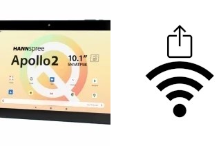 Como gerar um código QR com a senha Wifi em um HANNspree Pad 10.1 Apollo 2