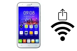 Como gerar um código QR com a senha Wifi em um Hasee F60