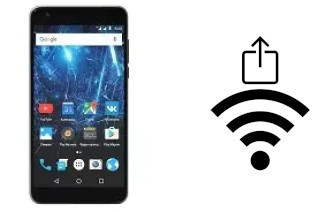 Como gerar um código QR com a senha Wifi em um Highscreen Easy XL Pro