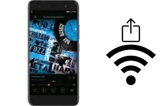 Como gerar um código QR com a senha Wifi em um Highscreen Fest XL Pro