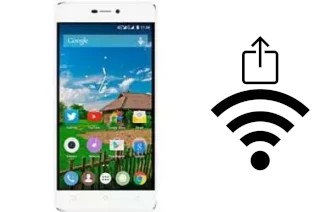 Como gerar um código QR com a senha Wifi em um Highscreen Power Five Pro