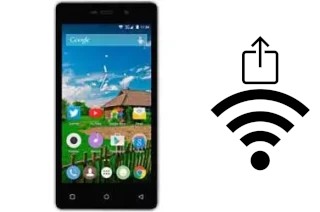 Como gerar um código QR com a senha Wifi em um Highscreen Power Four