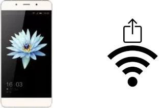 Como gerar um código QR com a senha Wifi em um HiSense C1