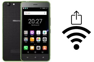 Como gerar um código QR com a senha Wifi em um HiSense C30 Lite