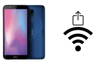 Como gerar um código QR com a senha Wifi em um HiSense E20