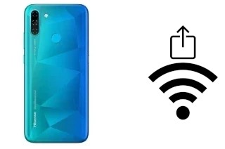 Como gerar um código QR com a senha Wifi em um HiSense E40