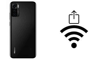 Como gerar um código QR com a senha Wifi em um HiSense E60 LITE