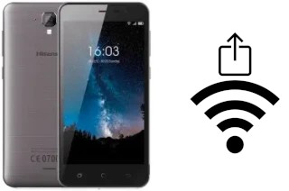 Como gerar um código QR com a senha Wifi em um HiSense F22 MT6737