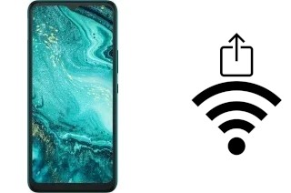 Como gerar um código QR com a senha Wifi em um HiSense F50+