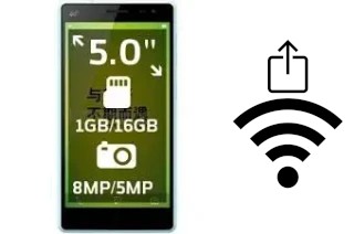 Como gerar um código QR com a senha Wifi em um HiSense I632M