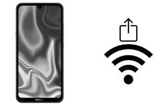 Como gerar um código QR com a senha Wifi em um HiSense Infinity E Max