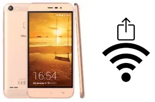 Como gerar um código QR com a senha Wifi em um HiSense Infinity Faith