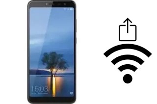 Como gerar um código QR com a senha Wifi em um HiSense Infinity H11 Lite