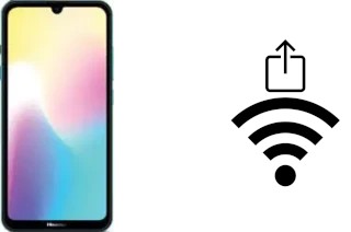 Como gerar um código QR com a senha Wifi em um HiSense Infinity H30 Lite