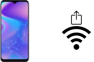 Como gerar um código QR com a senha Wifi em um HiSense Infinity H30