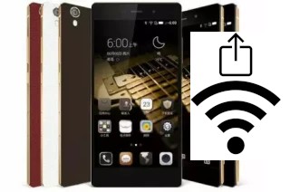 Como gerar um código QR com a senha Wifi em um HiSense K8