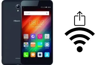 Como gerar um código QR com a senha Wifi em um HiSense L690