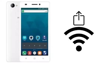 Como gerar um código QR com a senha Wifi em um HiSense M30