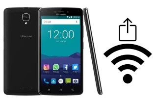 Como gerar um código QR com a senha Wifi em um HiSense T5 Plus