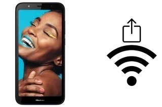 Como gerar um código QR com a senha Wifi em um HiSense U40