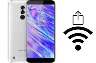 Como gerar um código QR com a senha Wifi em um HomTom S99i