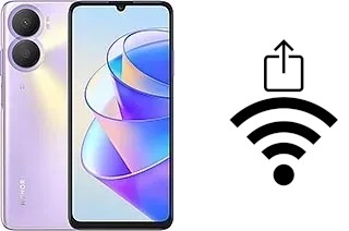 Como gerar um código QR com a senha Wifi em um Honor Play 40 Plus