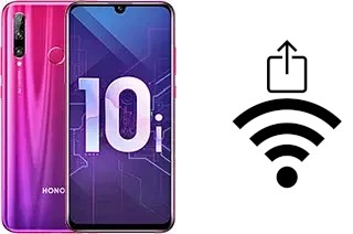 Como gerar um código QR com a senha Wifi em um Honor 10i