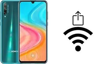 Como gerar um código QR com a senha Wifi em um Honor 20 lite (China)