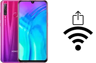 Como gerar um código QR com a senha Wifi em um Honor 20i