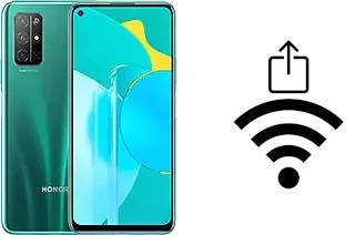 Como gerar um código QR com a senha Wifi em um Honor 30S