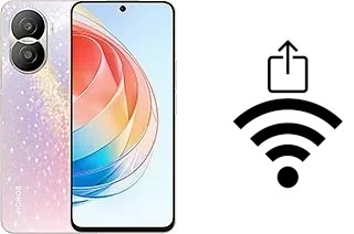 Como gerar um código QR com a senha Wifi em um Honor X40i