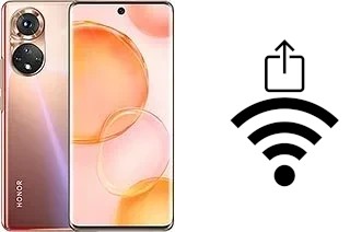 Como gerar um código QR com a senha Wifi em um Honor 50