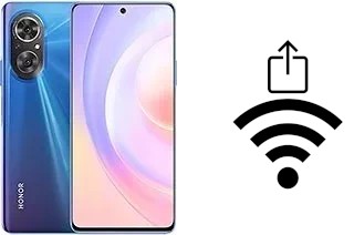 Como gerar um código QR com a senha Wifi em um Honor 50 SE