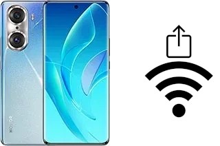 Como gerar um código QR com a senha Wifi em um Honor 60 Pro