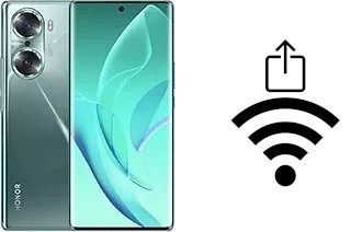 Como gerar um código QR com a senha Wifi em um Honor 60