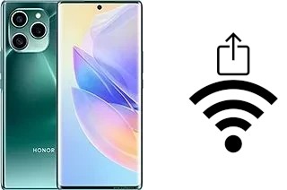 Como gerar um código QR com a senha Wifi em um Honor 60 SE