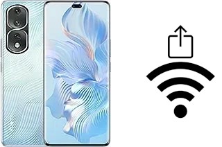 Como gerar um código QR com a senha Wifi em um Honor 80 Pro