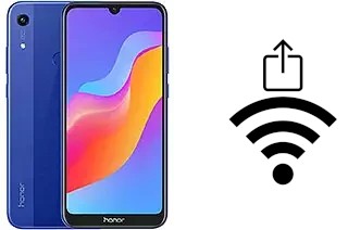 Como gerar um código QR com a senha Wifi em um Honor 8A 2020