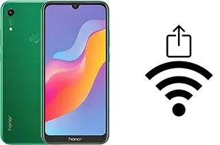 Como gerar um código QR com a senha Wifi em um Honor 8A Prime