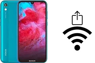 Como gerar um código QR com a senha Wifi em um Honor 8S 2020