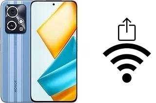 Como gerar um código QR com a senha Wifi em um Honor 90 GT