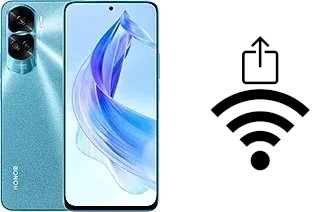 Como gerar um código QR com a senha Wifi em um Honor 90 Lite