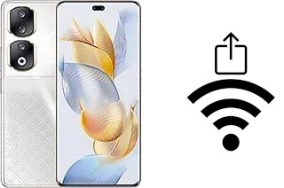 Como gerar um código QR com a senha Wifi em um Honor 90 Pro