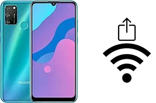 Como gerar um código QR com a senha Wifi em um Honor 9A