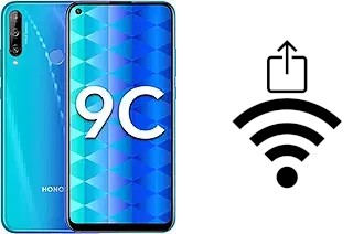 Como gerar um código QR com a senha Wifi em um Honor 9C