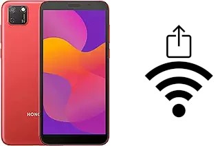 Como gerar um código QR com a senha Wifi em um Honor 9S